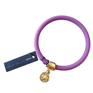 Marc Jacobs Purple Silicone Bracelet